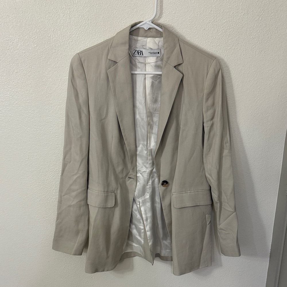 Zara Women's Taupe Blazer